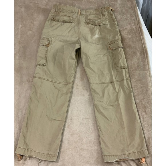 Vintage Old Navy Surplus Company Pants Mens 36x32 Beige Pants Good Condition - Picture 2 of 11